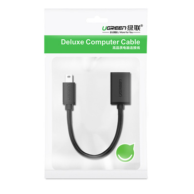 Ugreen US249 10383 Mini-USB-B (männlich) / USB-A (weiblich) OTG-Adapter 10 cm – grau
