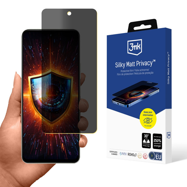 Privacy screen protector matt 3mk Silky Matt Privacy on Kruger &amp; Matz Live 11