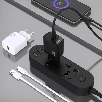 Ładowarka Dudao A27S 25W GaN USB-A - czarna