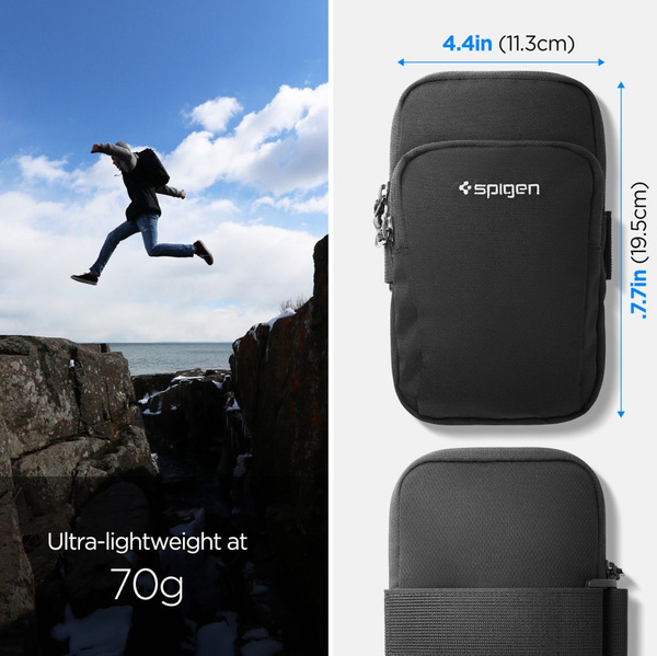 Spigen Dynamic Shield A702 Armband - Schwarz