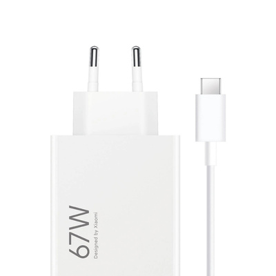 Xiaomi BHR9465EU 67W 6.2A USB-A Netzteil mit USB-C-Kabel - weiß