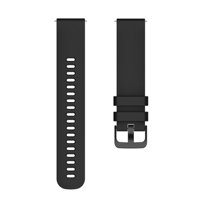 Silicone Strap for Huawei Watch GT2 / GT3 42mm - Black
