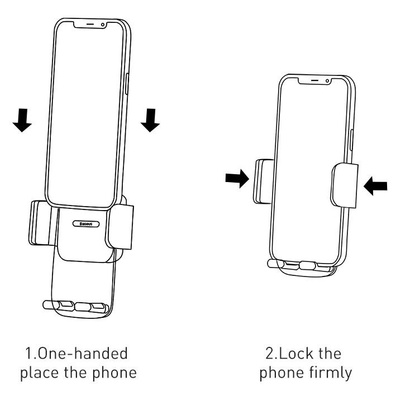 Baseus car holder for air vent black (SUYK000101)