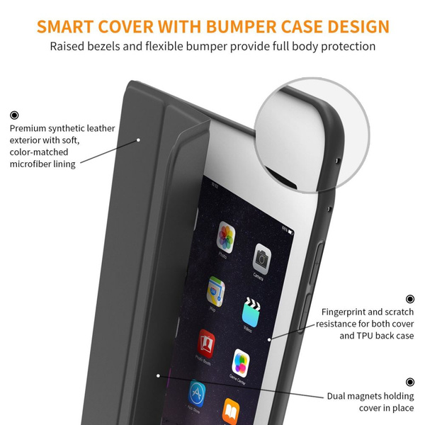 Tech-Protect SmartCase for iPad Air 9.7&#39;&#39; 2 2014 - Black