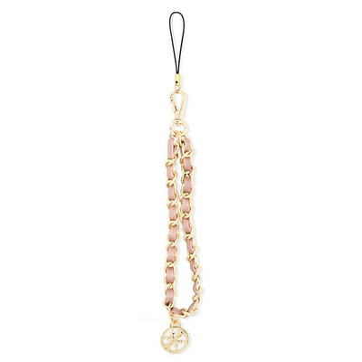Zawieszka Guess Chain Metal 4G Charm - różowa