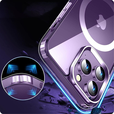 Tech-Protect FlexAir Hybrid MagSafe iPhone 15 Case - Clear