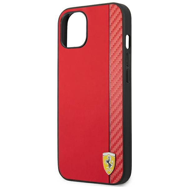 Ferrari FEHCP14MAXRE iPhone 14 Plus 6,7&quot; rot/rot Hardcase Carbon
