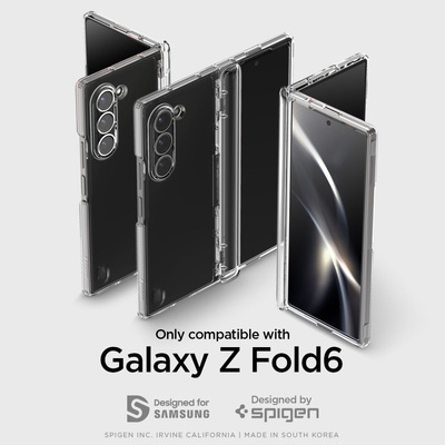 Spigen Ultra Hybrid Pro Hülle für Samsung Galaxy Z Fold 6 – transparent
