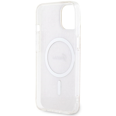 Guess GUHMP14MH4STP iPhone 14 Plus 6.7" pink/pink Hardcase 4G MagSafe