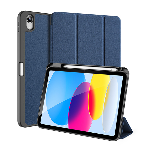 Dux Ducis Domo case iPad 10.9'' 2022 (10th generation) smart cover stand blue