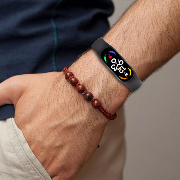 Pasek Tech-Protect IconBand na Xiaomi Mi Smart Band 5 / 6 / 7 / NFC - różowy