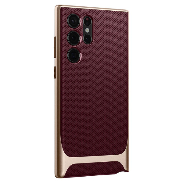 Spigen Neo Hybrid case for Samsung Galaxy S22 Ultra - burgundy