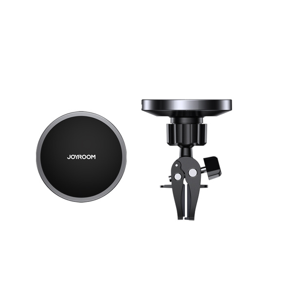 Joyroom Auto-Magnethalterung, kabelloses Qi-Induktionsladegerät, 15 W (MagSafe-kompatibel für iPhone), Schwarz (JR-ZS240)