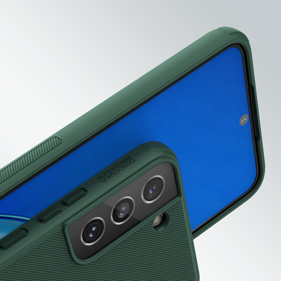 Nillkin Super Frosted Shield Pro strapazierfähige Hülle für Samsung Galaxy S22 schwarz