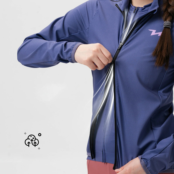Rockbros YPW069 TVI M Damen-Radjacke – Lila