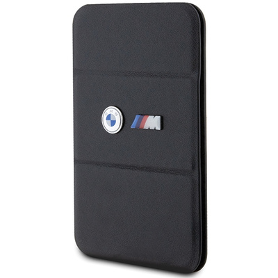 BMW Wallet Card Slot Stand Case BMWCSMMPGK Case – schwarz MagSafe M Edition Collection
