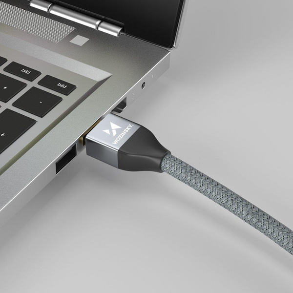 Wozinsky Kabel HDMI 2.1 8K 60 Hz 48 Gbps / 4K 120 Hz / 2K 144 Hz 1 m Silber (WHDMI-10)
