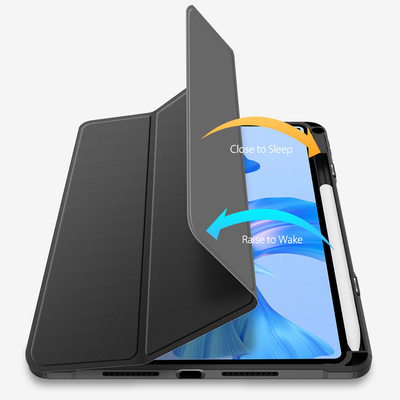 Dux Ducis Toby Hülle für Huawei MatePad Pro 11'' (2022) Cover mit S Pen Pen Smart Cover Ständer Schwarz