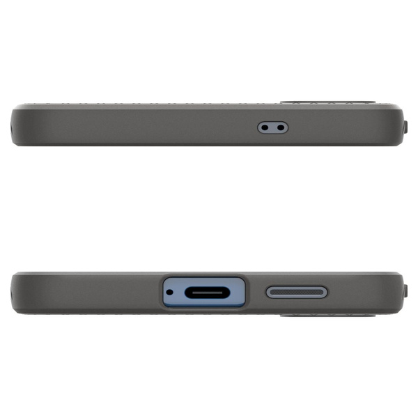 Etui Spigen Liquid Air na Samsung Galaxy S25 - szare