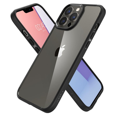 Spigen Ultra Hybrid-Hülle für iPhone 13 Pro – mattschwarz