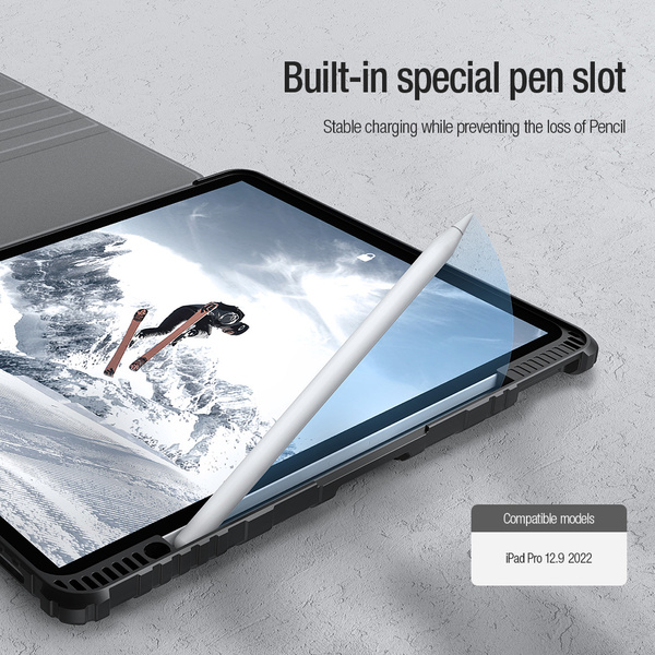 Nillkin Bumper SnapSafe Hülle für iPad Pro 12.9 2020/2021/2022 – blau