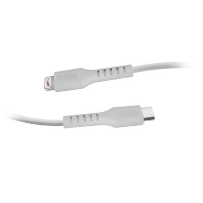 Kabel SBS TECABLELIGTC2W USB-C - Lightning  2 m - biały