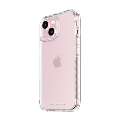 PanzerGlass Bundle 3in1 Set transparente Hülle + Folie + Kameraabdeckung für iPhone 15