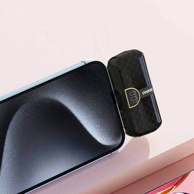 Powerbank Dudao K20SC 5000mAh mini 2x USB-C - schwarz