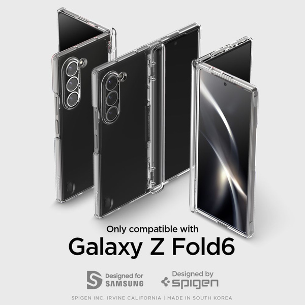 Etui Spigen Ultra Hybrid Pro na Samsung Galaxy Z Fold 6 - przezroczyste