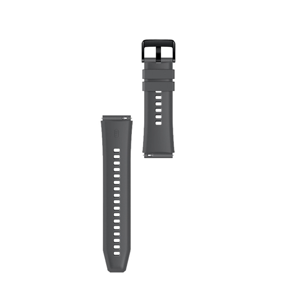 Silicone Strap for Huawei Watch GT 2 / 3 / 4 / 2 Pro / 3 Pro / 4 Pro / GT 2e - Gray