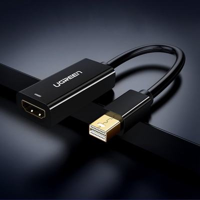 Ugreen MD112 10460 Mini DisplayPort (männlich) / HDMI (weiblich) FHD 1080p-Adapter – Weiß