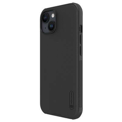 Wzmocnione etui Nillkin Super Frosted Shield Pro do iPhone 15 - czarne