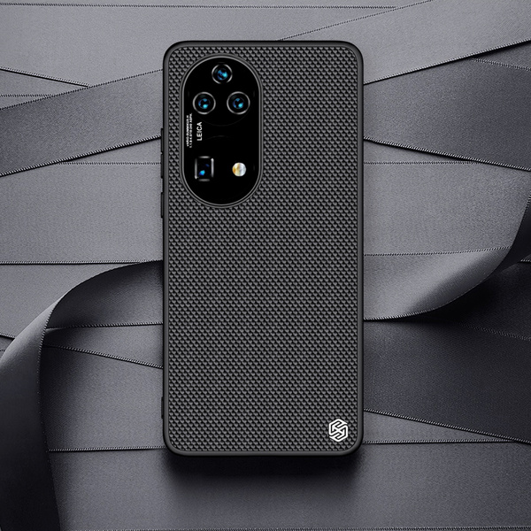Nillkin Textured Case a durable reinforced case with a gel frame and nylon on the back Huawei P50 Pro black