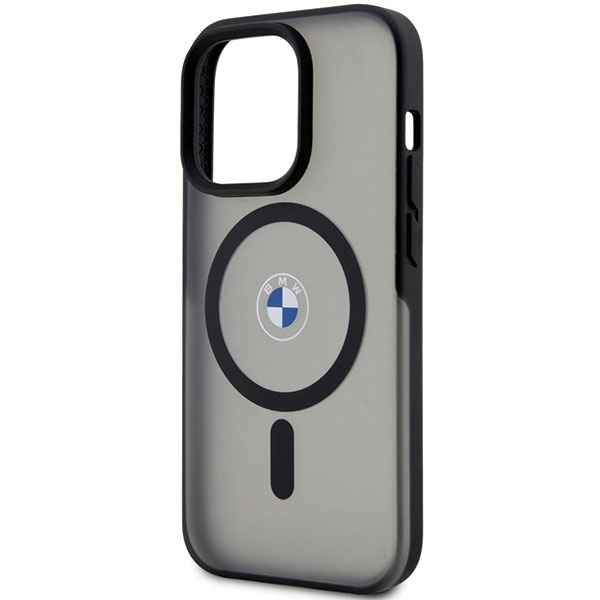 Hülle BMW BMHMP14LDSLK iPhone 14 Pro 6,1" schwarz/schwarz Hardcase Signature MagSafe
