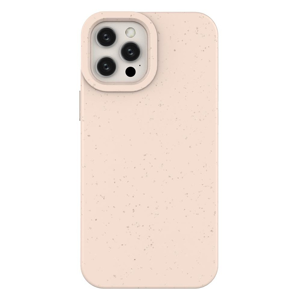 Eco Case Hülle für iPhone 12 Pro Silikonhülle Handyhülle Rosa