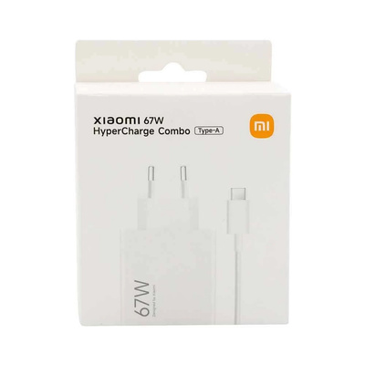 Xiaomi BHR9465EU 67W 6.2A USB-A Netzteil mit USB-C-Kabel - weiß