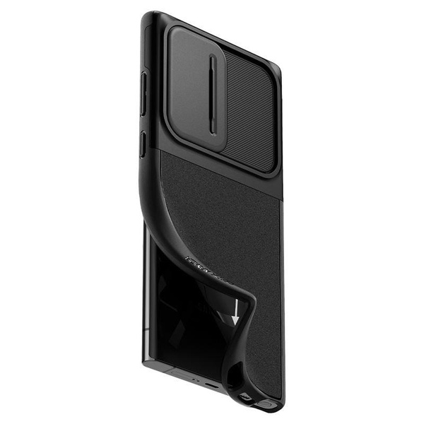 Spigen Optik Armor Case for Samsung Galaxy S22 Ultra - Black