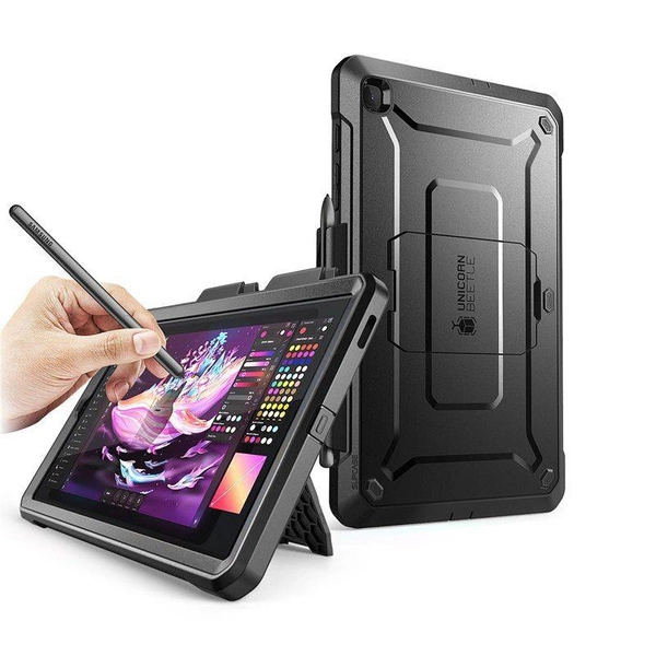 Etui Supcase Unicorn Beetle Pro na Samsung Galaxy Tab S6 Llite 10.4'' 2020 / 2022 - czarne