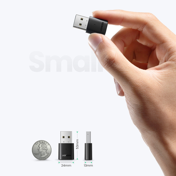 Ugreen Bluetooth 5.0 USB-A-Adapter schwarz (CM390)