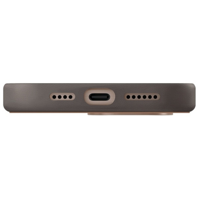 Uniq Lyden DS Hülle iPhone 16 Pro Max 6,9&quot; Magclick Charging Braungrau/Flintgrau
