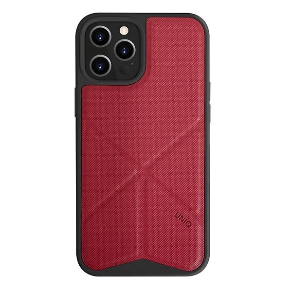 UNIQ etui Transforma iPhone 12 Pro Max 6,5" czerwony/red