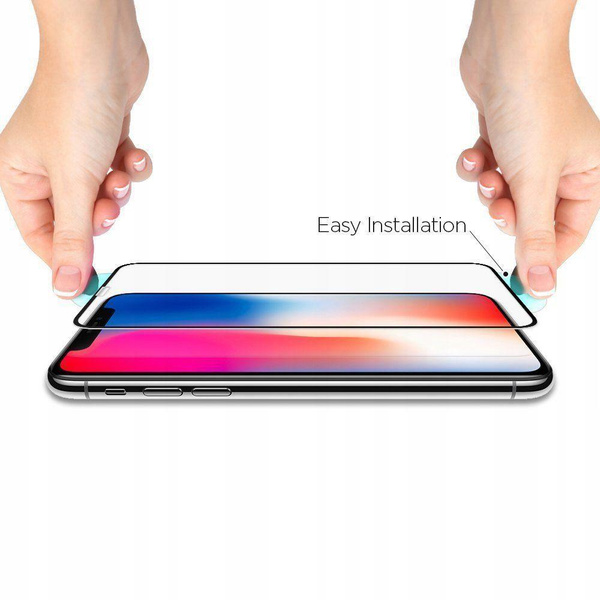 Spigen Glass FC Panzerglas für iPhone 11 / XR - Schwarz