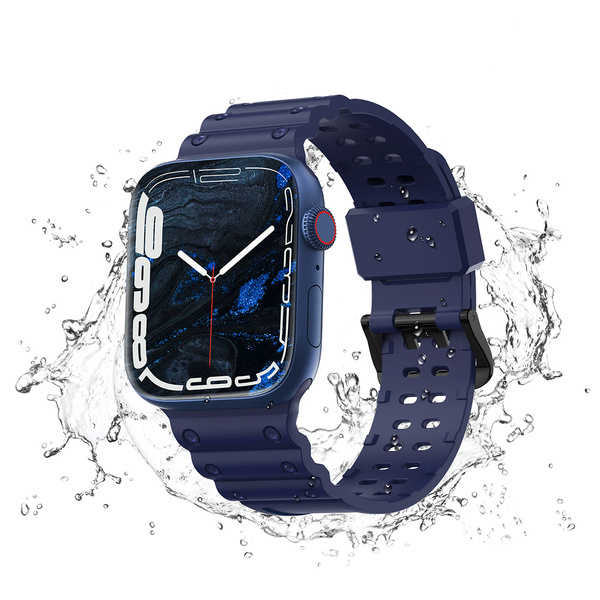Opaska Strap Triple Protection do Apple Watch 38 / 40 / 41 mm pasek opaska bransoleta - granatowa