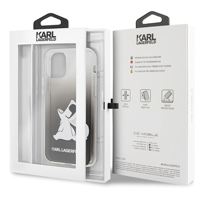Etui Karl Lagerfeld Choupette Fun na iPhone 11 Pro Max - czarne