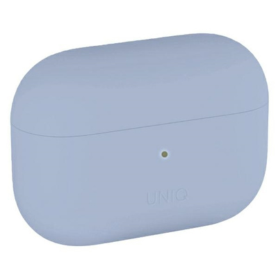 Etui Uniq Lino na AirPods Pro - błękitne