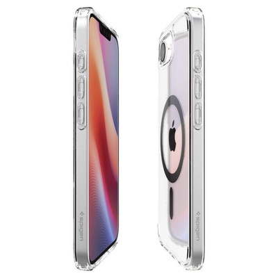 Spigen Ultra Hybrid MagSafe iPhone 16e Carbonfaser Hülle - Durchsichtig
