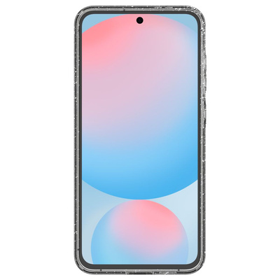 Spigen Liquid Crystal Hülle für Samsung Galaxy S24 FE – transparent und glitzernd