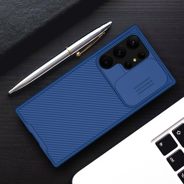 Nillkin CamShield Pro Case für Samsung Galaxy S23 Ultra Hülle mit Kameraabdeckung schwarz