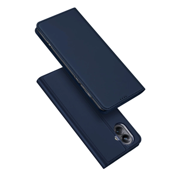 Dux Ducis Skin Pro Case for Realme 10 Pro Flip Card Wallet Stand Blue