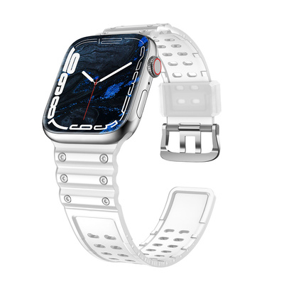 Armband Triple Protection für Apple Watch 38 / 40 / 41 mm Armband - transparent